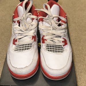 Kids Air Jordan Retro 4. Size 13c
